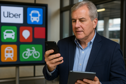 Aldo Vendramin analisa como aplicativos de mobilidade estão redefinindo o transporte urbano e individual.