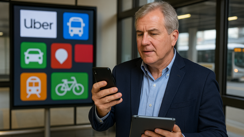 Aldo Vendramin analisa como aplicativos de mobilidade estão redefinindo o transporte urbano e individual.