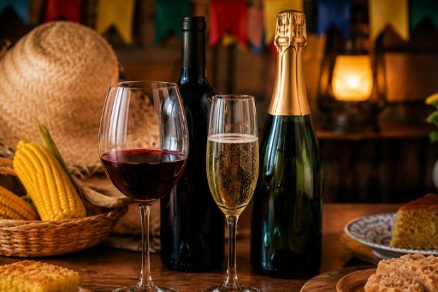 Como a Escolha de Vinhos e Espumantes Transforma a Gastronomia das Festas Juninas